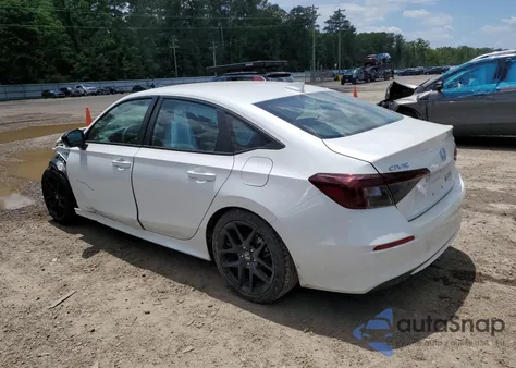 2025 Honda Civic Sport из США, поврежденный, VIN 2HGFE2F56SH575407